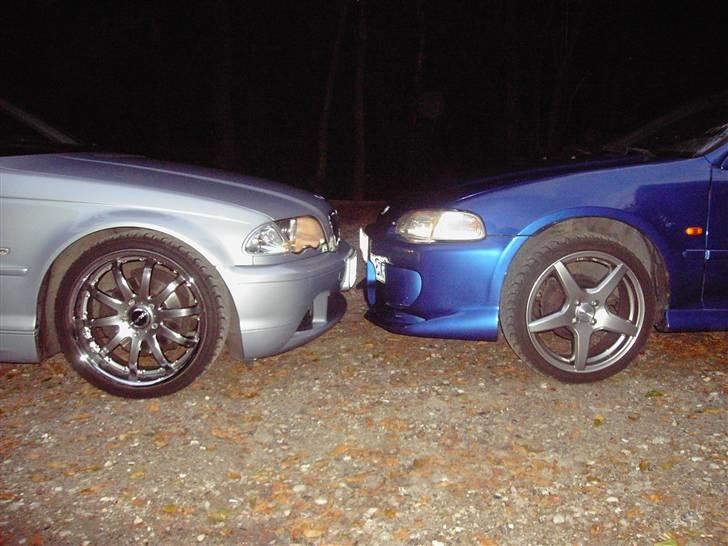 Honda Civic 1,5  *Bolch Blue* - Bmw vs Honda.. Sikke et syn! billede 18