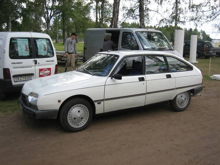 Citroën GSA Berline Special - Her i beskidt udgave, på vej til at skulle hjem fra træf i Sverige.!! billede 12