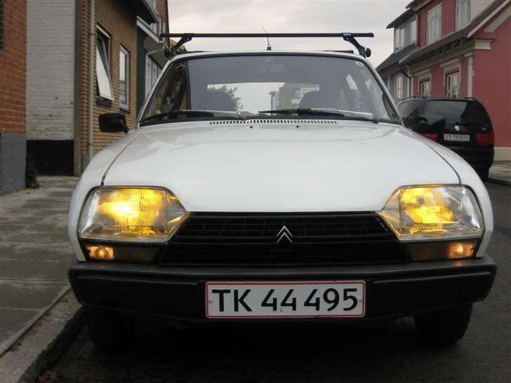 Citroën GSA Berline Special - Gult lys er et MUST når man kører fransk. billede 15