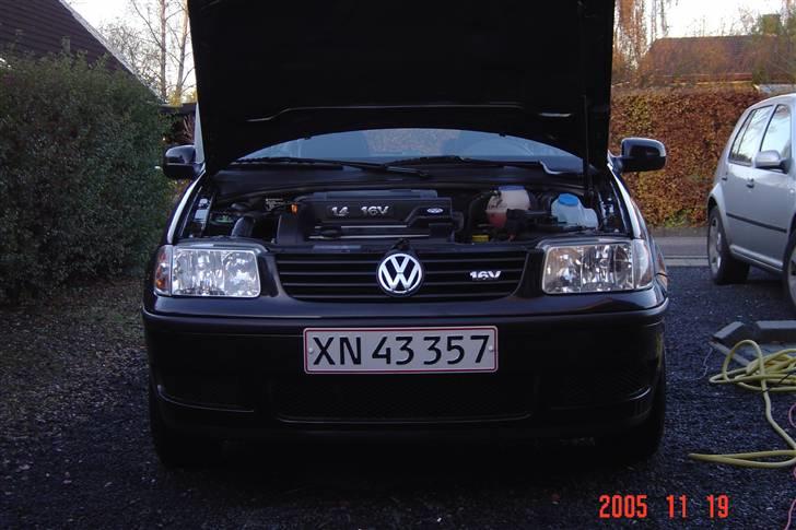 VW Polo  " Totalskadet :-( " - Som den så ud da jeg købte den billede 1