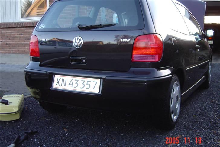 VW Polo  " Totalskadet :-( " - Som den så ud da jeg købte den billede 2