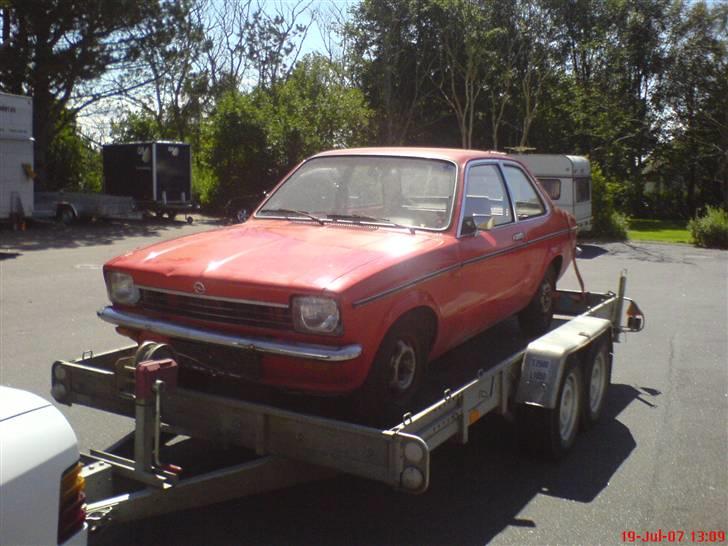 Opel kadett c  - sådan så hun ud da jeg hentede hende  billede 9