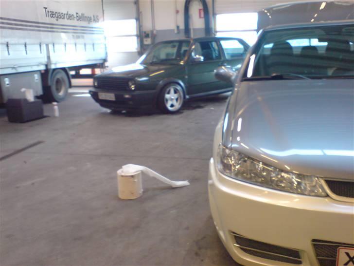 VW golf 2 vr6  - morten r´s flotte pug og min golf  billede 7