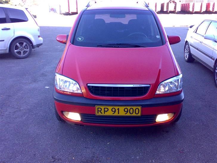 Opel zafira -solgt- - min nye grill ! sååå frækt billede 2