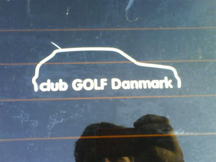 VW golf 2 er solgt 15-03-2008 - club golf danmark og 3% solfilm i bag klap billede 6