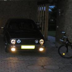 VW Golf II TD -totalskadet:(
