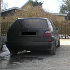 VW Golf II TD -totalskadet:(