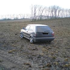 VW Golf II TD -totalskadet:(