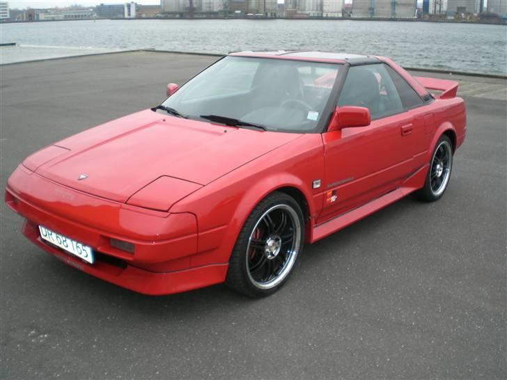 Toyota mr2 AW11 targa - med de nye momo corse fælge billede 6