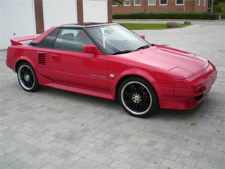 Toyota mr2 AW11 targa - med de nye momo corse fælge billede 15