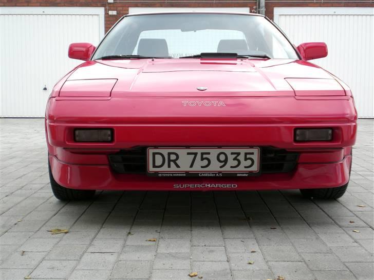 Toyota mr2 AW11 targa - forfra billede 16