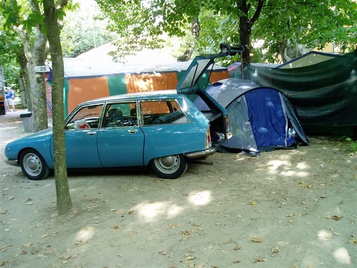 Citroën GS 1220 Club - Fra en tætpakket campingplads i Norditalien billede 11