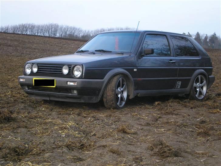 VW Golf II TD -totalskadet:( billede 5