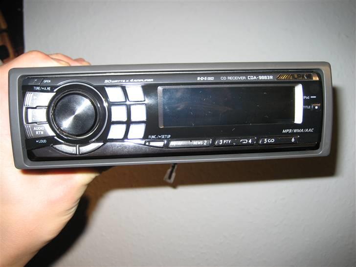 Opel Kadett 1,6i >>>SOLGT<<< - Alpine CDA-9883R billede 12