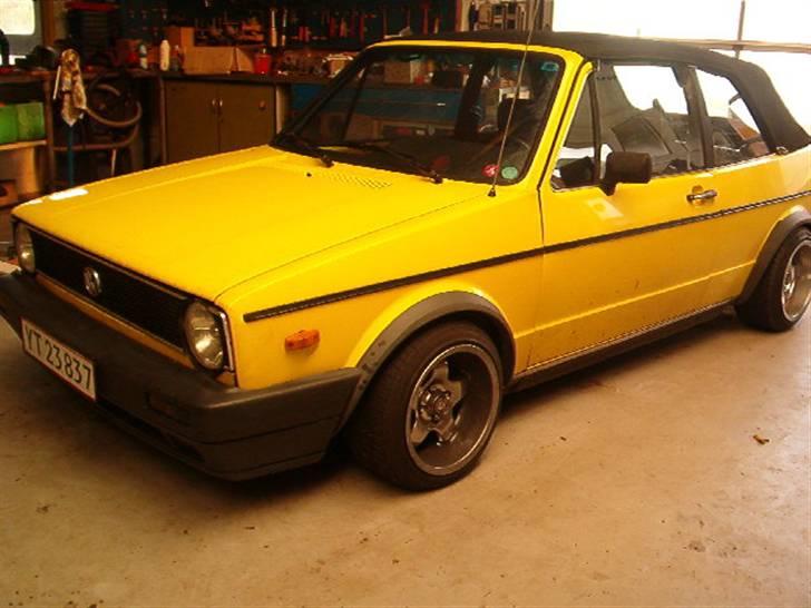 VW golf 1 cabrio SOLGT billede 2