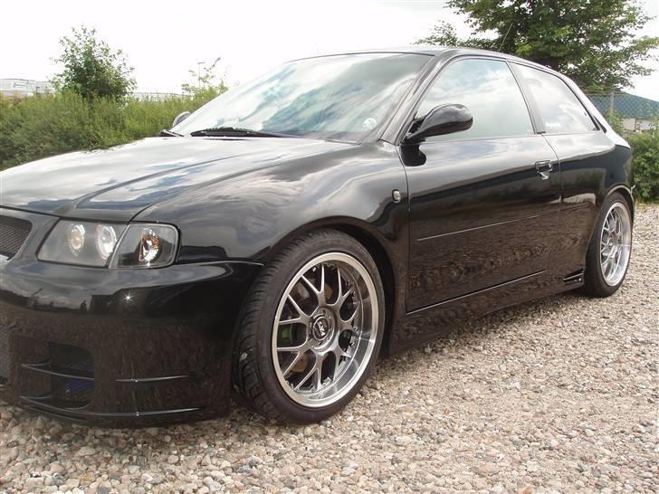 Audi A3  JVK tunet (solgt) - sideskørt spartlet ind i karossen billede 18