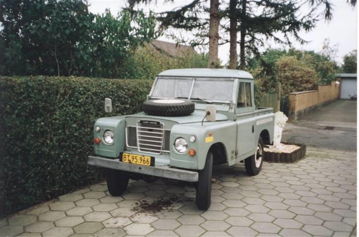 Land Rover Serie III 88" - Sådan så den ud i 2001 da jeg købte den billede 9