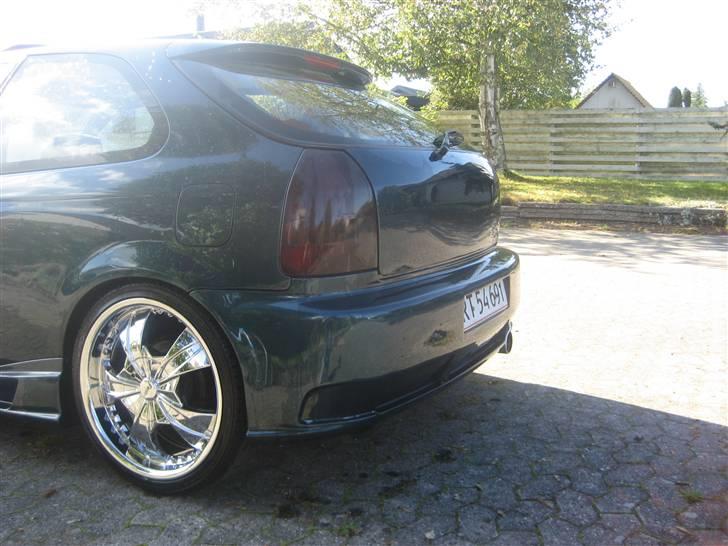 Honda Civic VTi Vtec (SOLGT) - 18 tomme gangster chrom fælge er jo standard :P :P billede 13