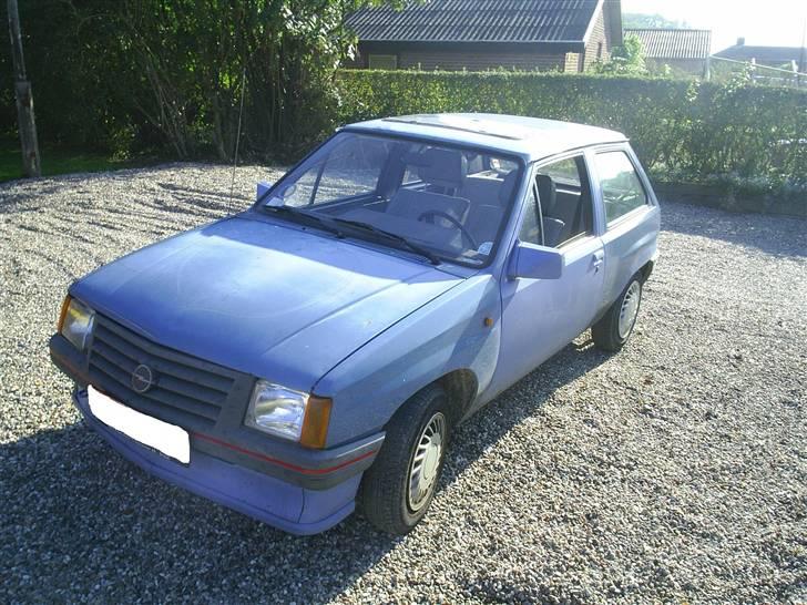 Opel Corsa 1,0 (Solgt) - sådan så den ud da jeg fik den ;-P billede 7