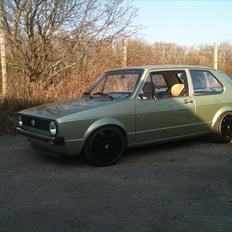 VW golf 1 1.8T. Solgt