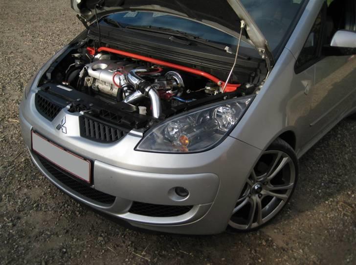 Mitsubishi Colt CZT 1,5 T. *SOLGT* - og vidunder værket med alurør fra Forge billede 6