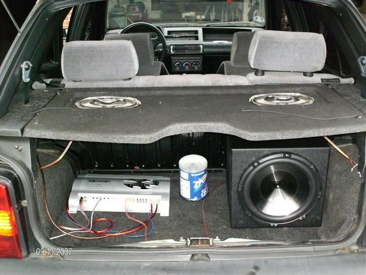 Fiat Tipo 1,6ie sx (solgt) - ikk kønt lige nu. men det spiller dælme fint billede 8