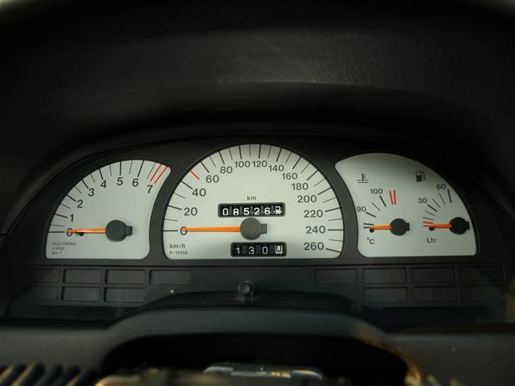 Opel Calibra 2,5 v6 *Solgt* - Originalt Hvide urskiver.. Lækkert.. billede 4