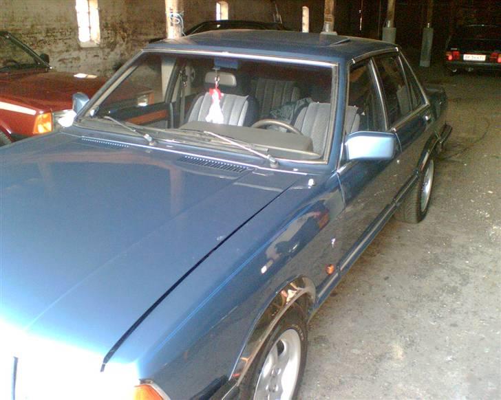 Ford Granada - indn renovation blå ghia interiør billede 10