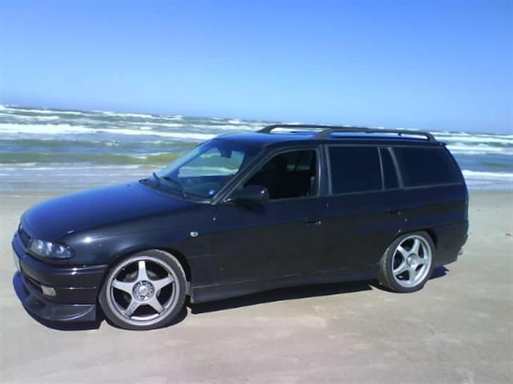 Opel astra f   (Totalt skade) - tur til jylland strand i ferie billede 11