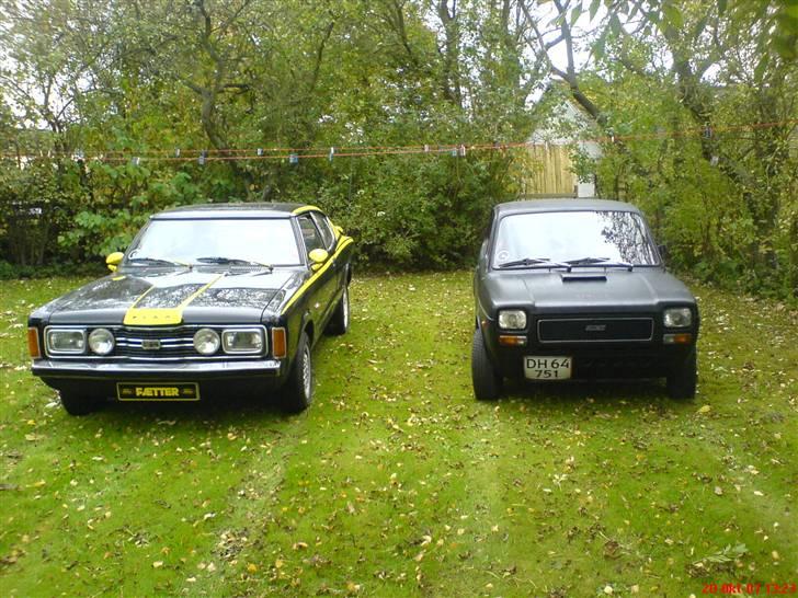 Ford Taunus 2000 v6 Coupe - Taunusén sammen med Dianas "Mini Taunus" øko Raceren billede 18