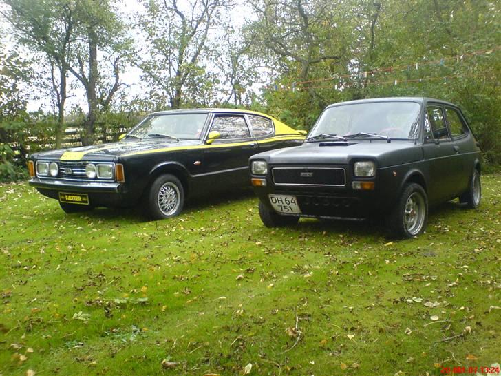 Ford Taunus 2000 v6 Coupe - Taunusén sammen med Dianas "Mini Taunus" øko Raceren billede 19