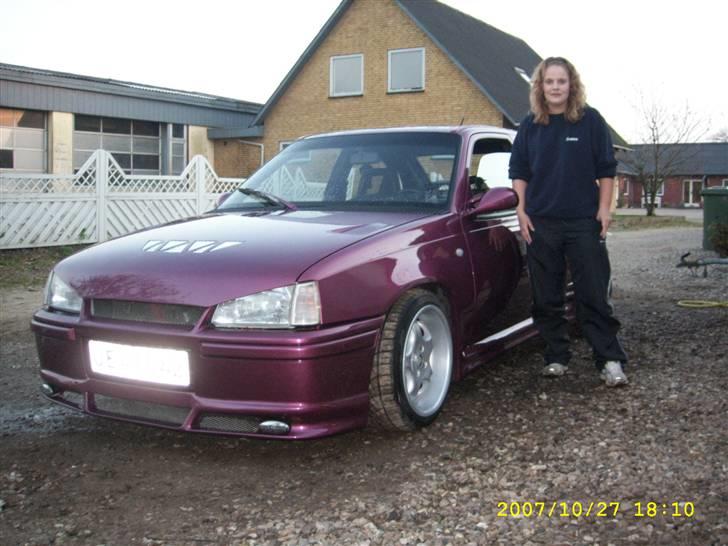 Opel kadett gsi 2,0 16v Solgt - Mig og min baby billede 1