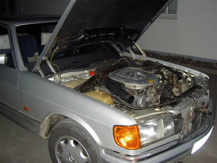 Mercedes Benz 380se v8    solgt billede 11