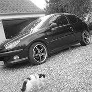 Peugeot 206 desværre død :(