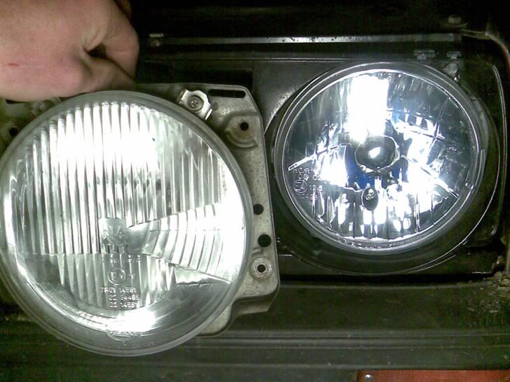 VW Golf 2 "Skyggen"  - Mine nye klareforlygter VS de gamle... billede 11