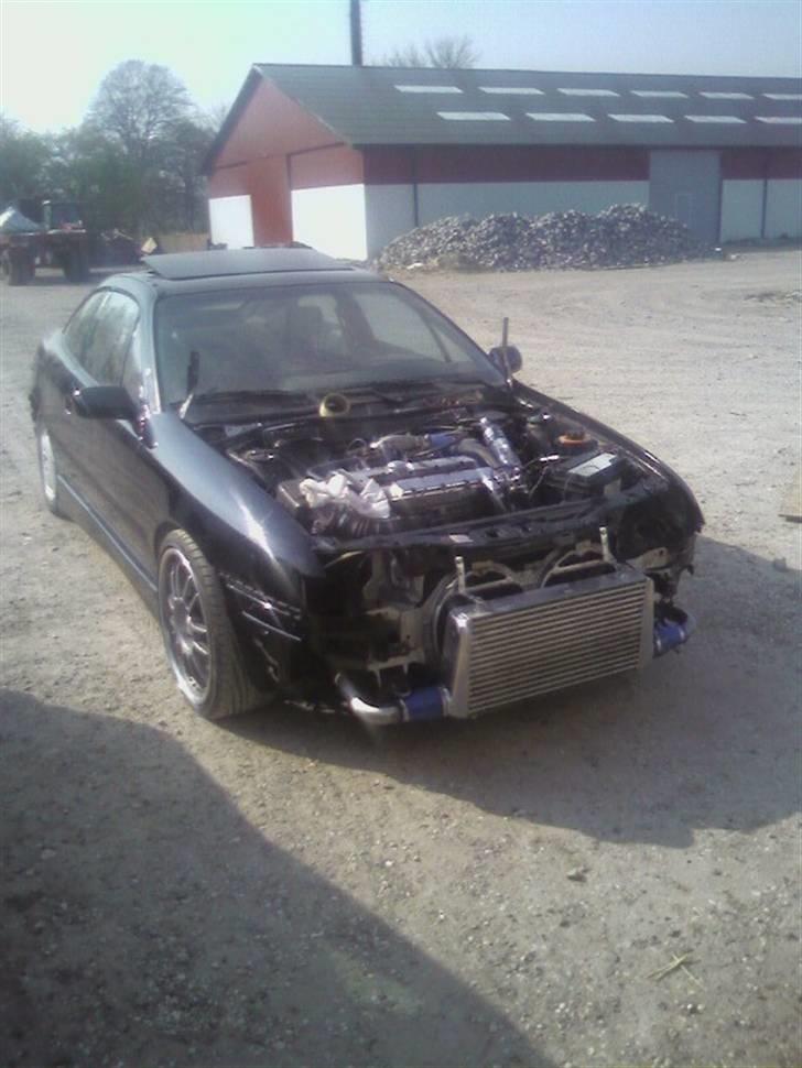 Opel calibra - Ved at samle den - læg mærke til intercooleren her billede 3