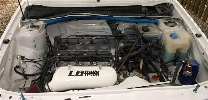 VW Golf GTi 16V Rally - Motorrum med spjældhuse billede 10
