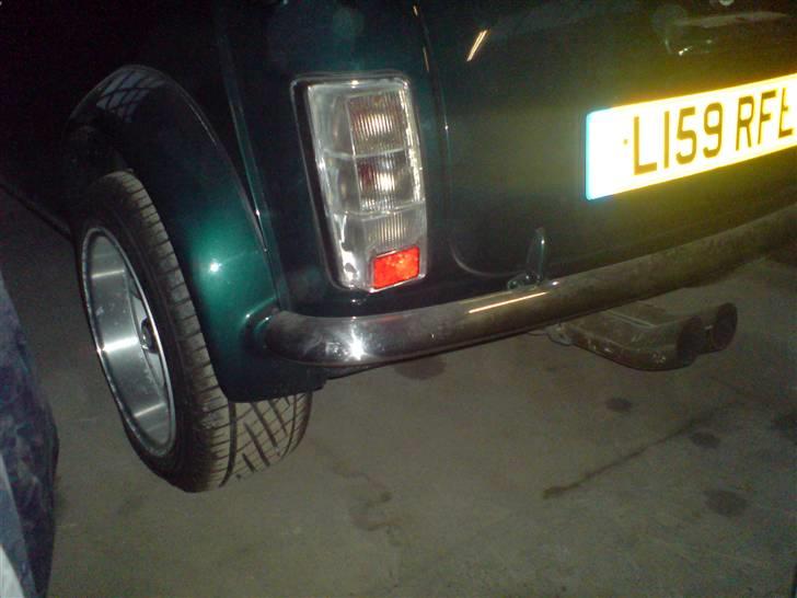 Mini Cooper Rover - Venstre bagside, brede skærme, osv (; + dobbelt udstødning. billede 1