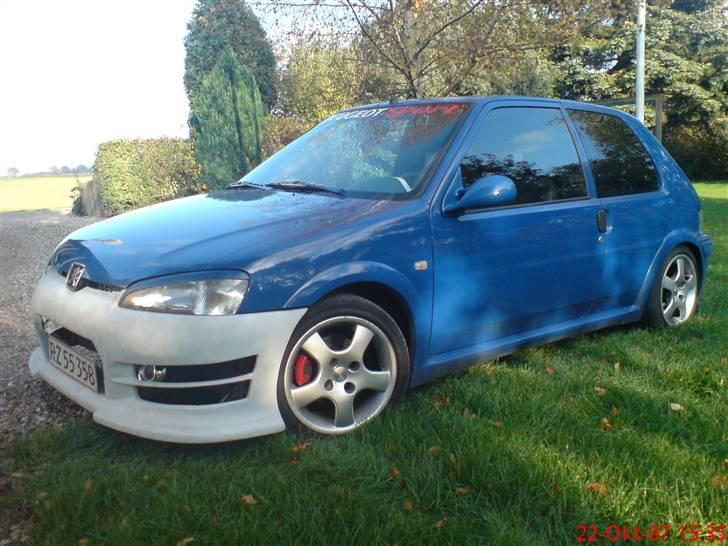 Peugeot 106 rallye 1.6 8V (SOLGT) - sideskørter og bagkofanger så ville den have været i vinkel billede 13
