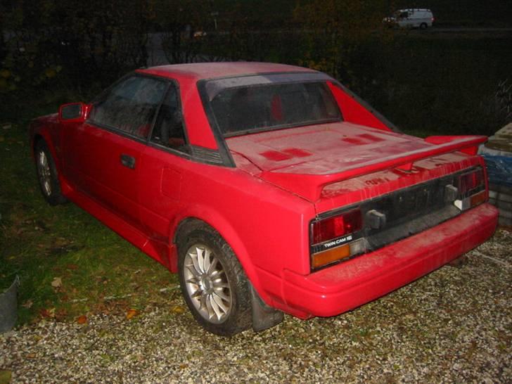Toyota Mr2 - Aw11 "Solgt" - Nyvasket - noooooooooot, men bliver det a.s.a.p :-D billede 1