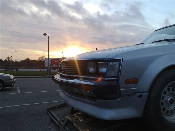 Toyota Celica TA40 Tropic - Fronten i aftensolen på vej hjem... billede 1