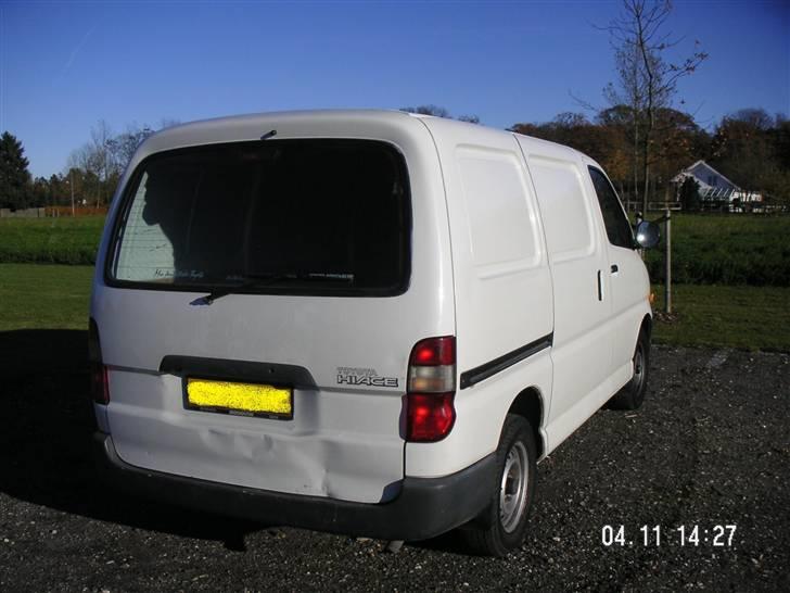 Toyota Hiace -Snehvide ;-) SOLGT billede 3