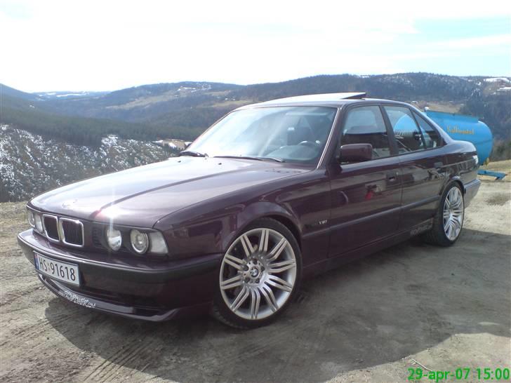 BMW E34 550 TURBO. 1249HK billede 1