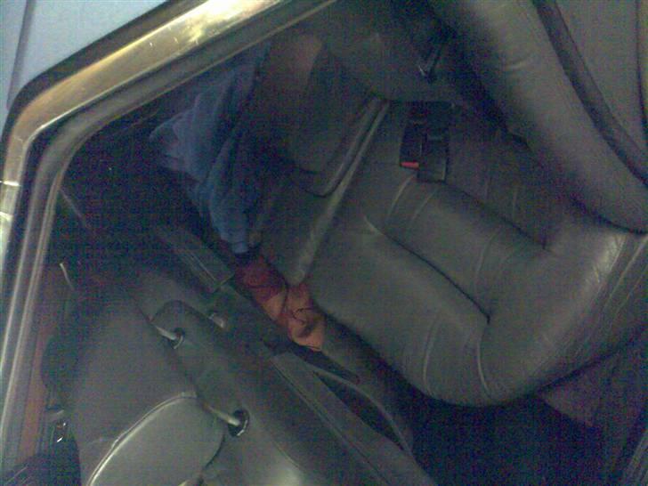 Ford Granada - efter renovation grå læder kabine billede 19