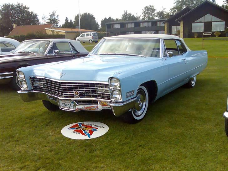 Cadillac De Ville Cabriolet - Lundø Classic, jeg måtte jo ud og vise den frem... billede 2