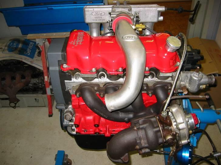 Ford Fiesta XR2iT "Solgt" - RsT motor ydede 230@300 Hk@Nm med standard mekanisk sprøjt, nu sikkert en del mere :-D billede 9