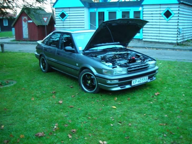 Toyota Corolla AE92GB GTi - Åbent hus på Søddinge Friskole 3 - 11 - 07 billede 10