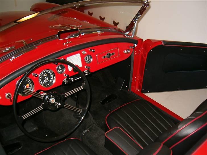 MG A 1600 Roadster - Færdig med sæder og instrumentbord billede 17