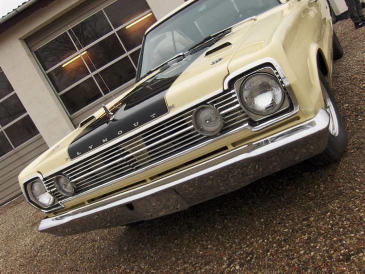 Amerikaner Plymouth GTX *SOLGT* - Se de søde små scoops. Originalt på GTX modellerne billede 13