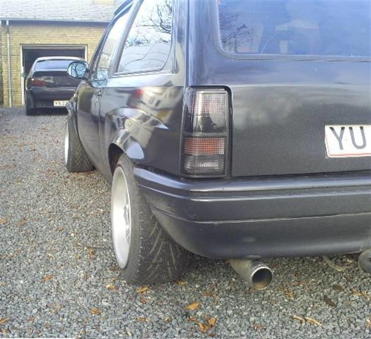 Opel Corsa A *TYSKEREN* - Og som sædvanlig kom Corsa & jeg sidst hjem .. Mads & hans Bimmer vinder hver gang ... IH ALTSÅ .. billede 10